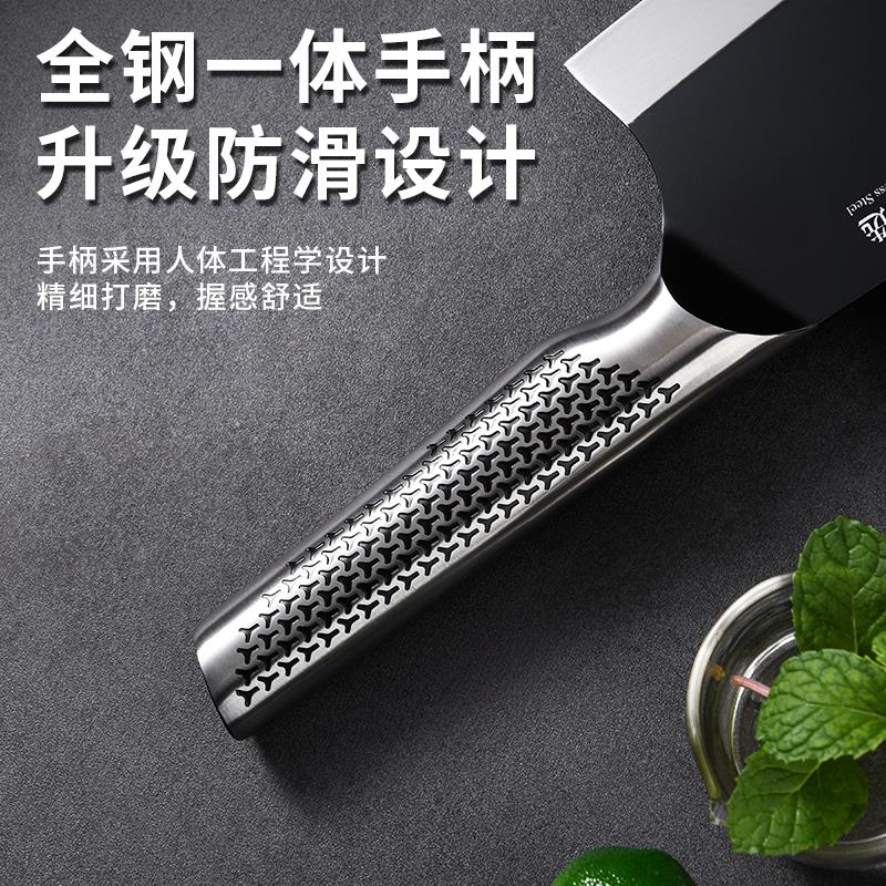 阳江菜刀家用锋利斩切两用刀切片切肉砍骨刀厨房刀具不锈钢厨师刀
