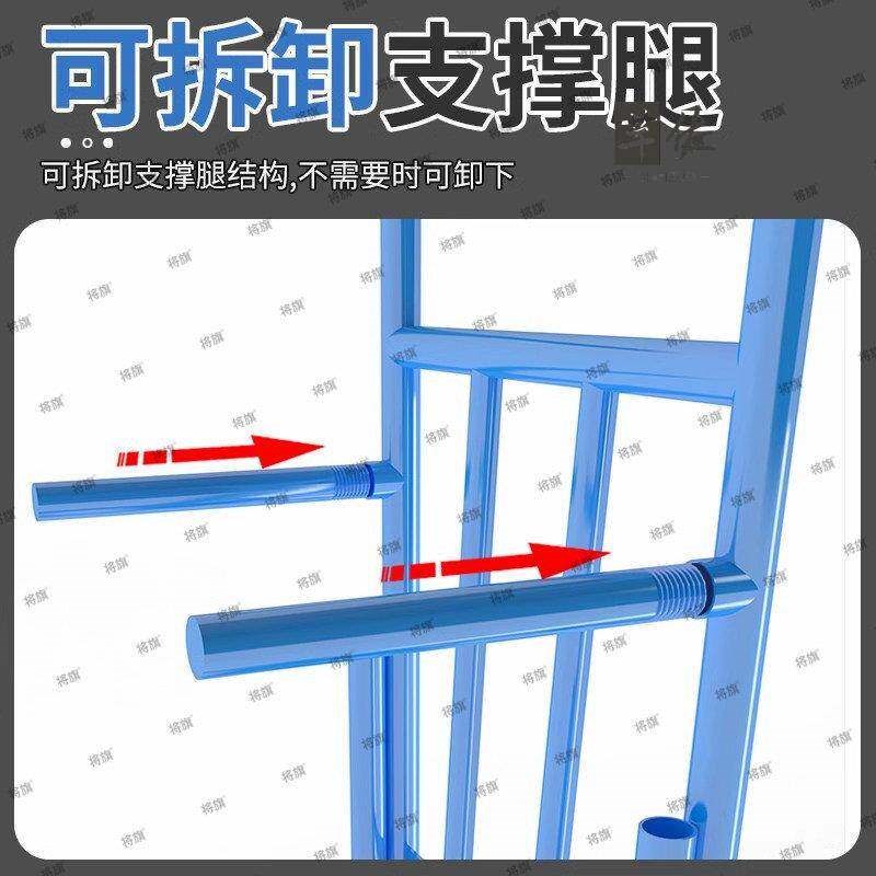 老虎车两轮手推车货搬运车载重王拖车平板拉货车手拉车小推车大轮