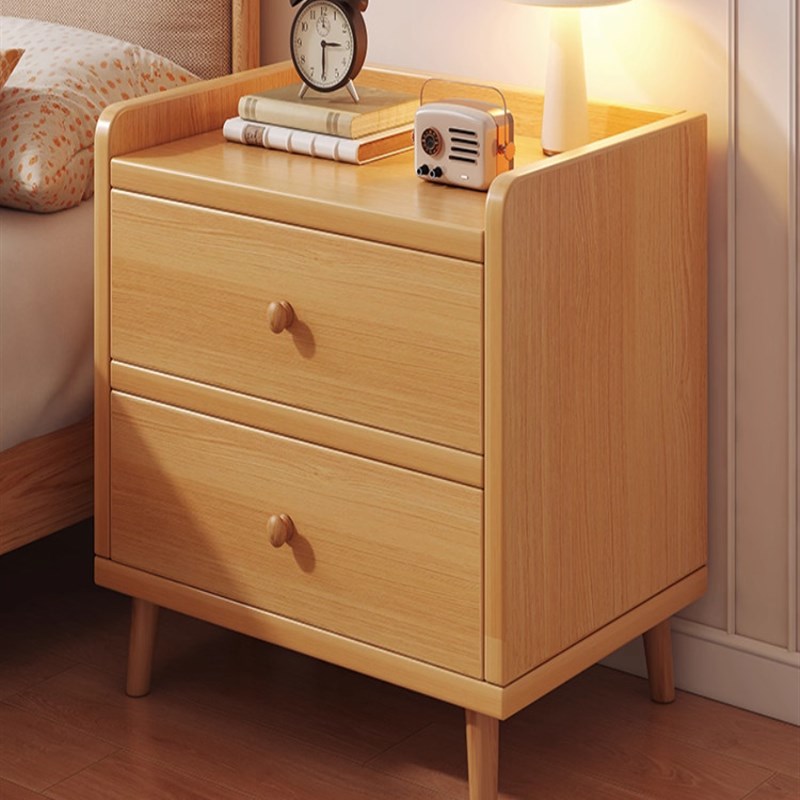 床头柜小户型出租房家用卧室床头小边柜置物架收纳柜子床头柜