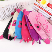 化妆包旅行收纳袋卡通kt便携手提收纳包可爱大容量女士防水洗漱包