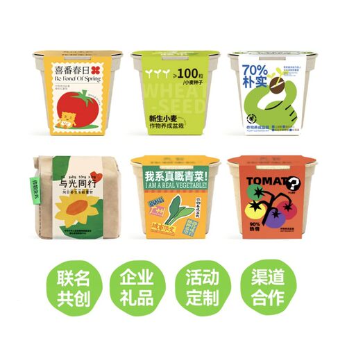 作物生长种植套装品牌活动团购公司年会新年伴手礼品【定制专拍】