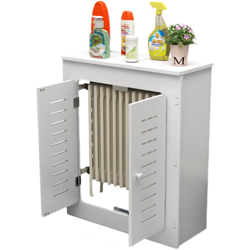 分水器遮挡柜卫生间防水地暖阀门遮挡罩暖气片罩子水表装饰箱定制