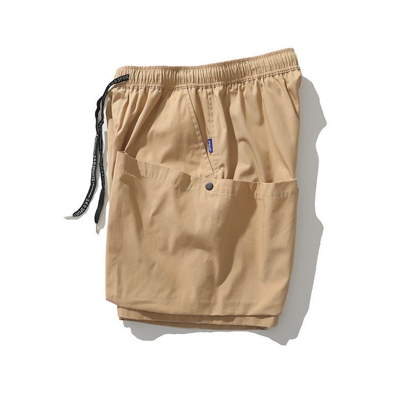 日单设计师线!立体大口袋!夏季男士宽松美式工装短裤宽松五分裤