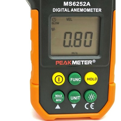 华谊MS6252A数字风速仪高精度MS6252B风量计温度湿度PM6252A B