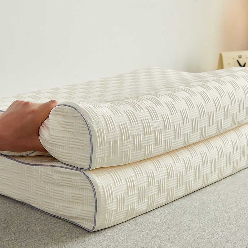 夏季泰国成人枕头乳胶枕护颈助睡眠单只颈椎专用低枕芯一对装,床上用品,乳胶枕,淘宝优惠券,粉丝福利购,淘宝优惠卷