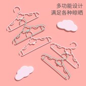 儿童衣架婴儿宝宝家用多功能晾晒挂衣服撑衣防滑架子新生小孩专用