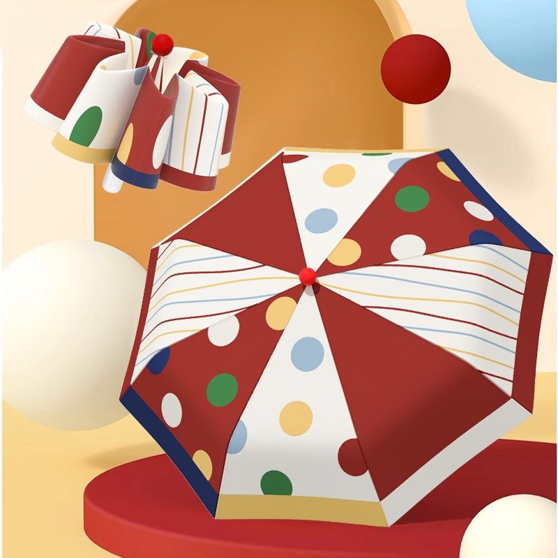 雨伞女晴雨两用小众自动太阳伞防晒防紫外线折叠结实抗风小巧便携,居家日用,伞,淘宝优惠券,粉丝福利购,淘宝优惠卷