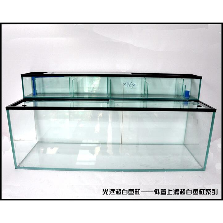 超白鱼缸外置上滤缸 顶滤缸金晶玻璃鱼缸水草缸超白龟 海水套缸