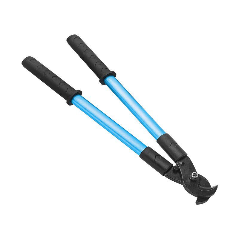 绝缘剪线钳QLJ-150/300/500手动棘轮式断线钳剪电缆剪刀电工工具