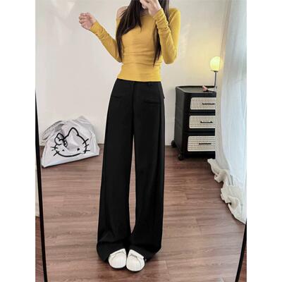 EY衣羽新款阔腿裤女西装