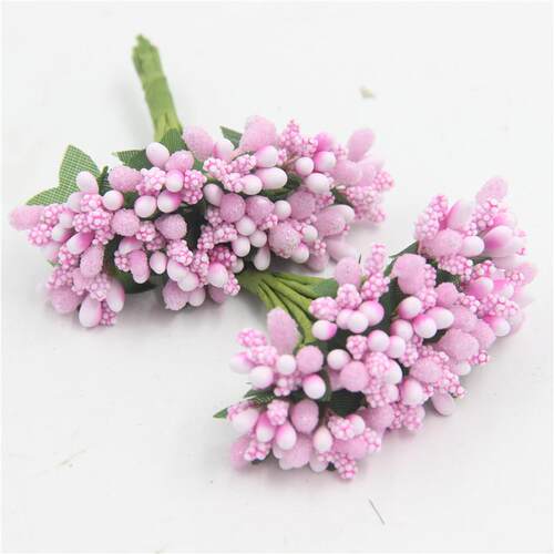 diy花环面珠玻璃珠花芯仿真花蕊 喜糖盒礼盒胸花装饰配件源头工厂