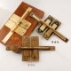 饰锁扣 木门搭扣挂锁复古院门栓装 中式 加厚纯铜插销仿古大门闩老式