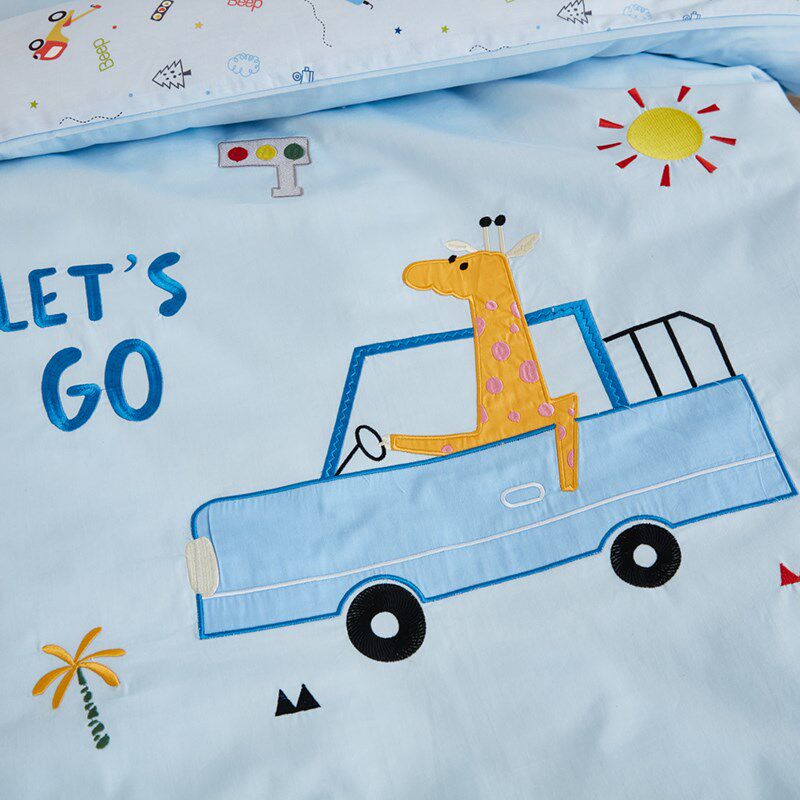 儿童幼儿园被子三件套纯棉a类宝宝入园专用午睡全棉春夏婴儿床品