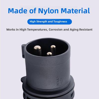 Hfe黑色阶段工业插头3芯4芯5孔16A32A防水和防爆航空插座连接器组