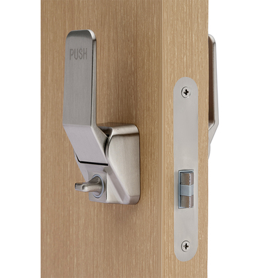 房门锁家用通用型卧室内门黑色锁具静音门把手旧门换锁ZS3814