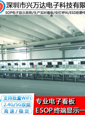 兴万达SOP作业指导书看板/SOP电子看板流水线工位作业指导书SOP