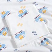 新生儿产房包巾防惊跳裹布襁褓巾纯棉针织微弹性85乘85单层婴儿