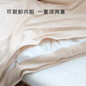 天然有机彩棉婴儿包被纯棉宝宝抱毯新生婴儿产房被子可脱胆襁褓被
