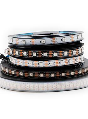 WS2815全彩LED灯带5050RGB单点单控断点续传幻彩跑马可编程12V