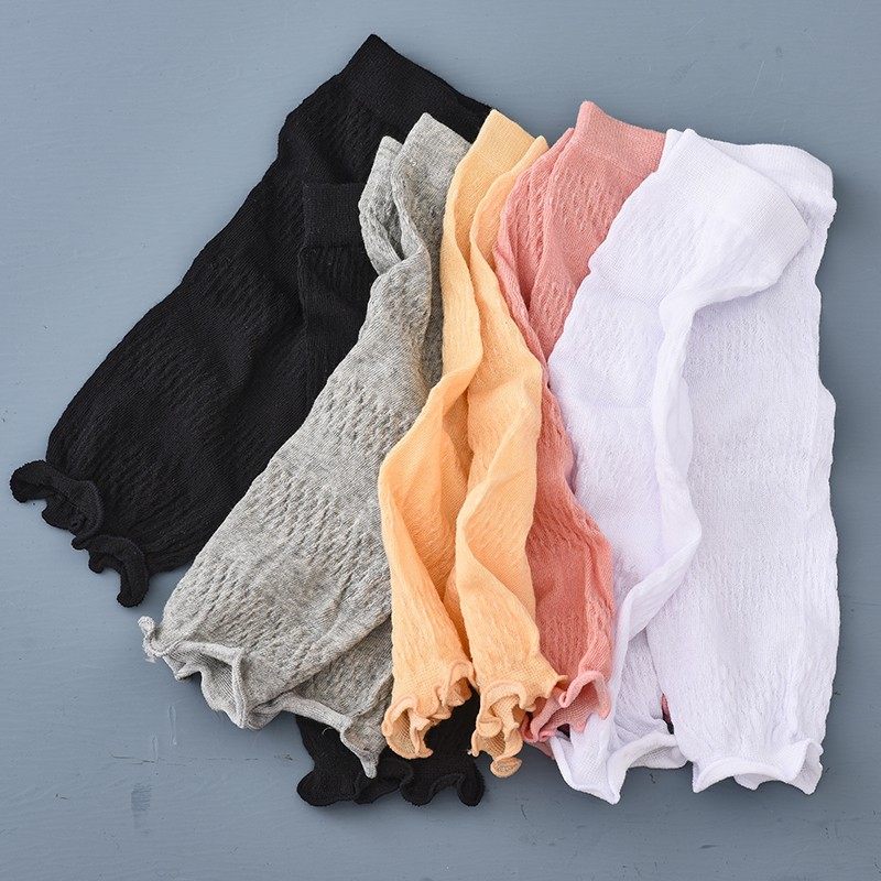 儿童护腿套纯棉夏季薄款防蚊袜套女童过膝长筒袜空调房保暖护膝袜