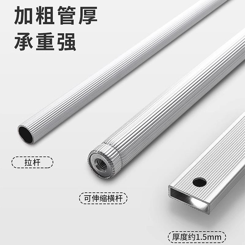 衣柜升降挂衣杆高柜双缓冲拉杆升降式更衣室自动回位下拉式晾衣杆