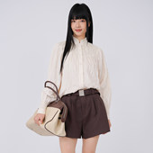 艾蜜丰长袖 气质设计感小众百搭衬衣上衣小个子女 新款 衬衫 2026春季