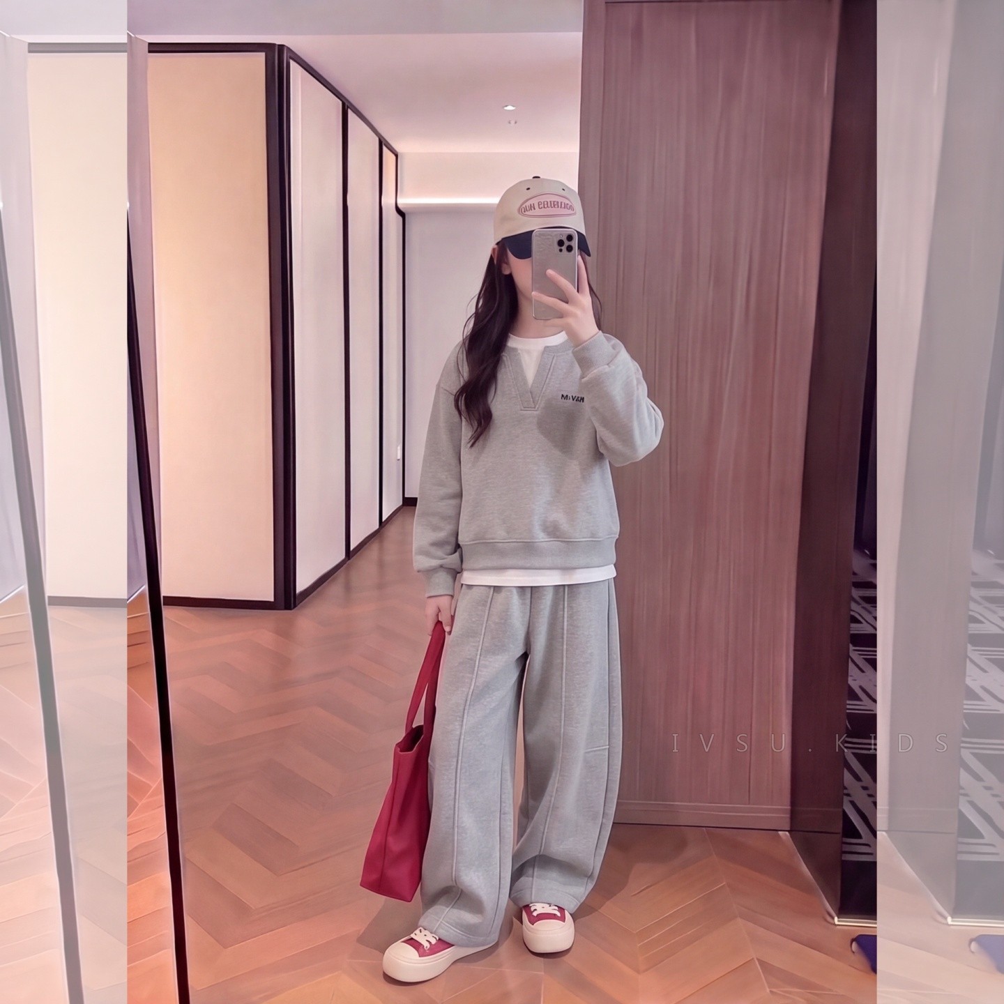 女童秋装卫衣套装2026新款洋气女