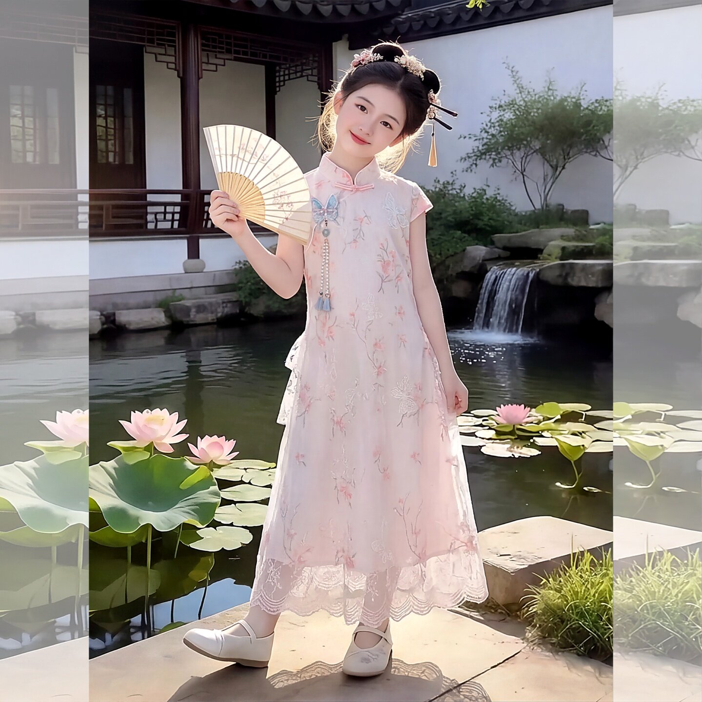 女童连衣裙夏季2026新款中大童漂