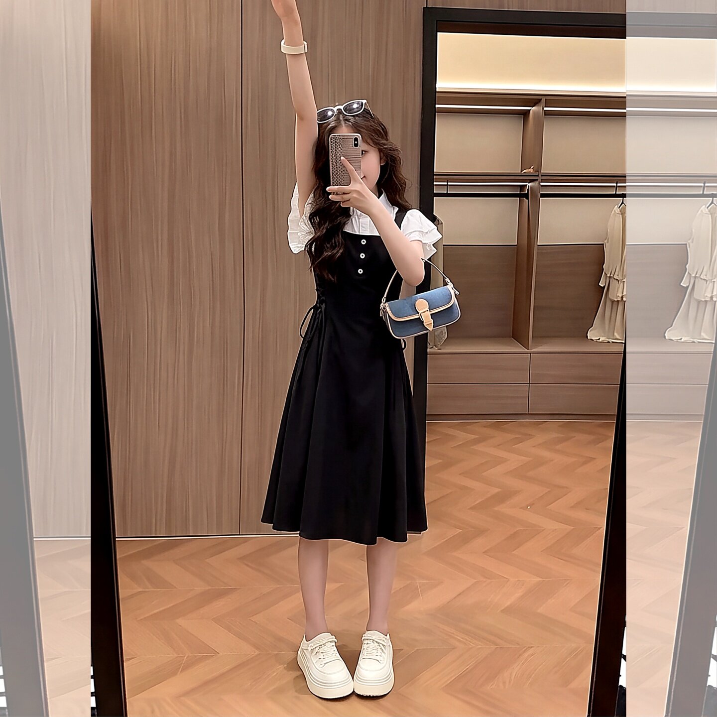 女童洋气连衣裙套装2026早秋新款