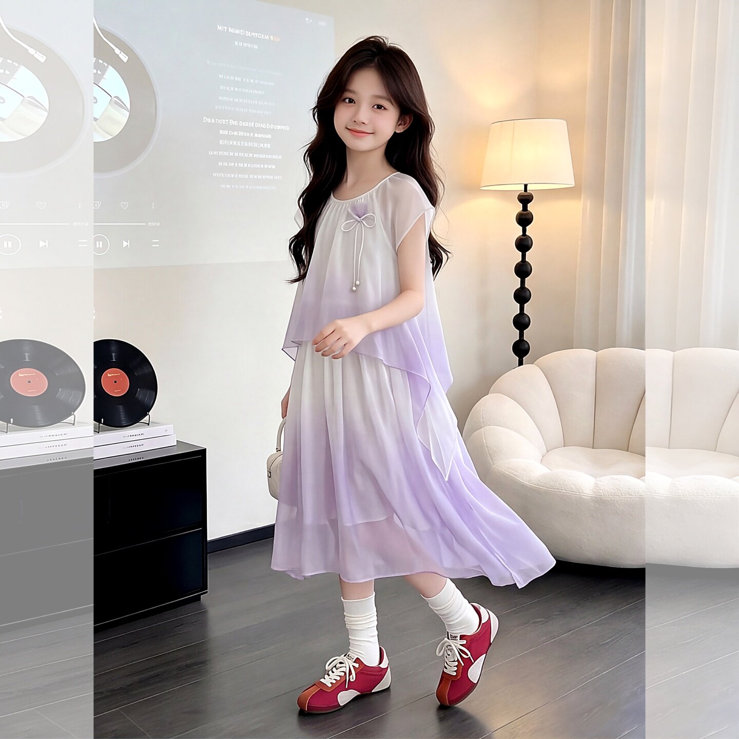 女童夏季超好看连衣裙2026新款女