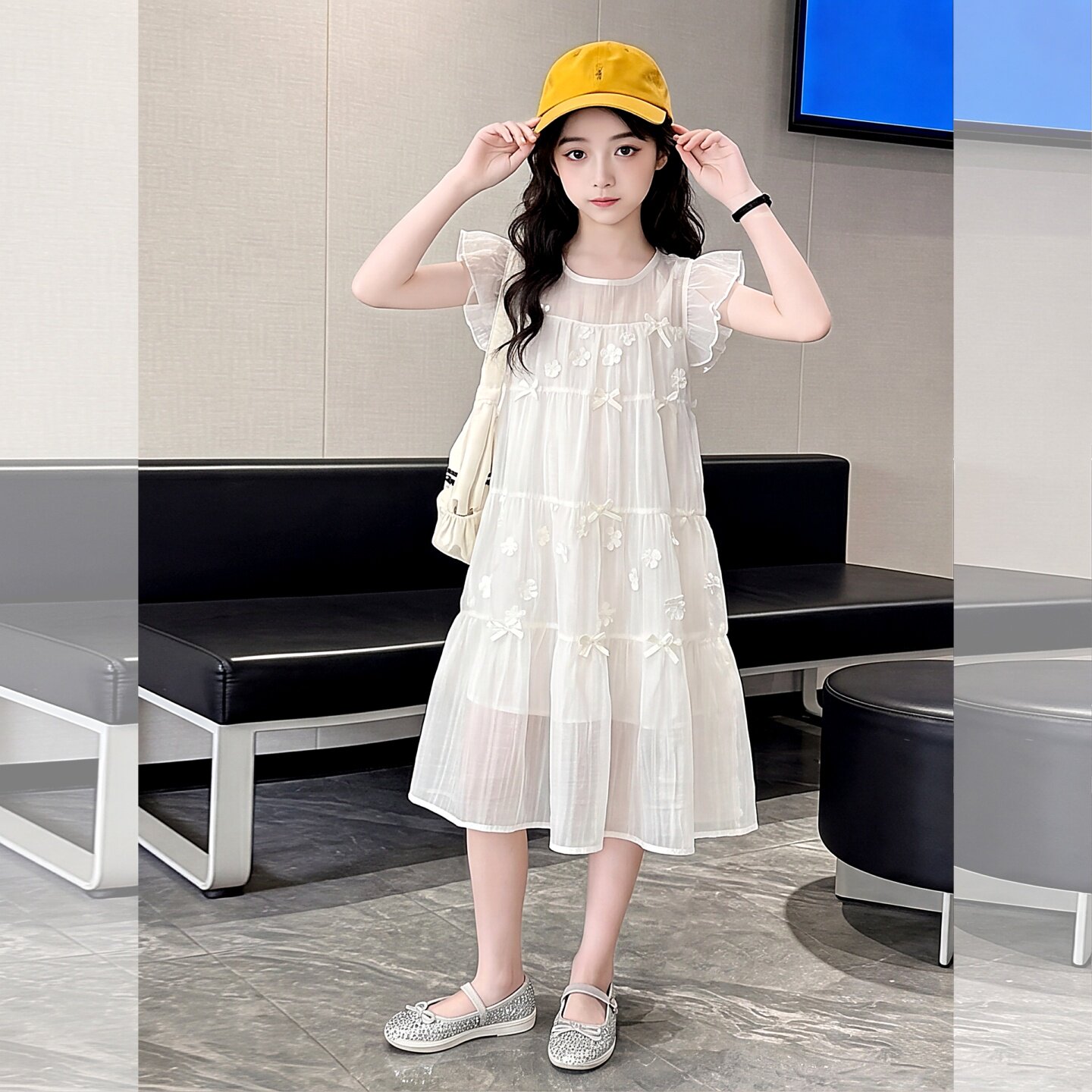 女大童连衣裙夏2026新款洋气