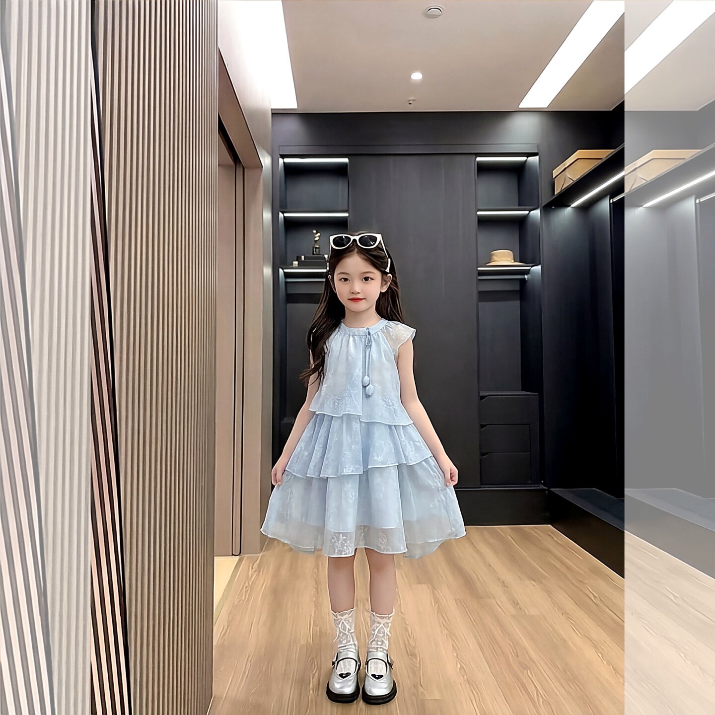 女童连衣裙夏季2026新款大儿童装
