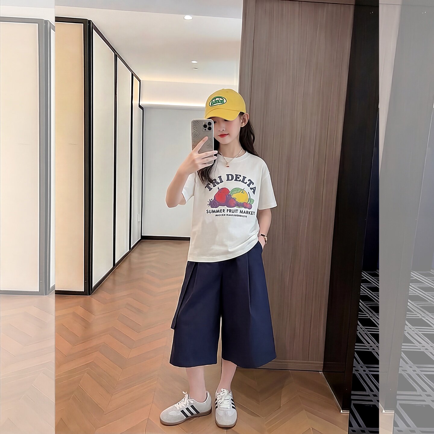 女童套装2026夏季新款甜美范水果