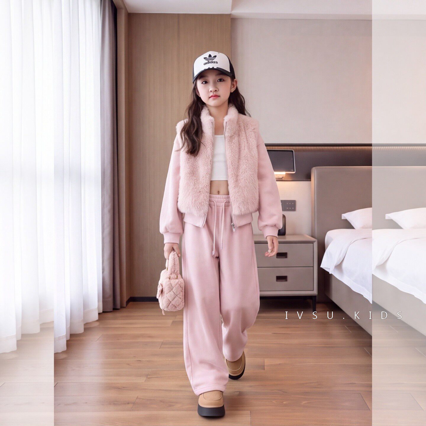 女童装秋冬时髦洋气中大儿童小女