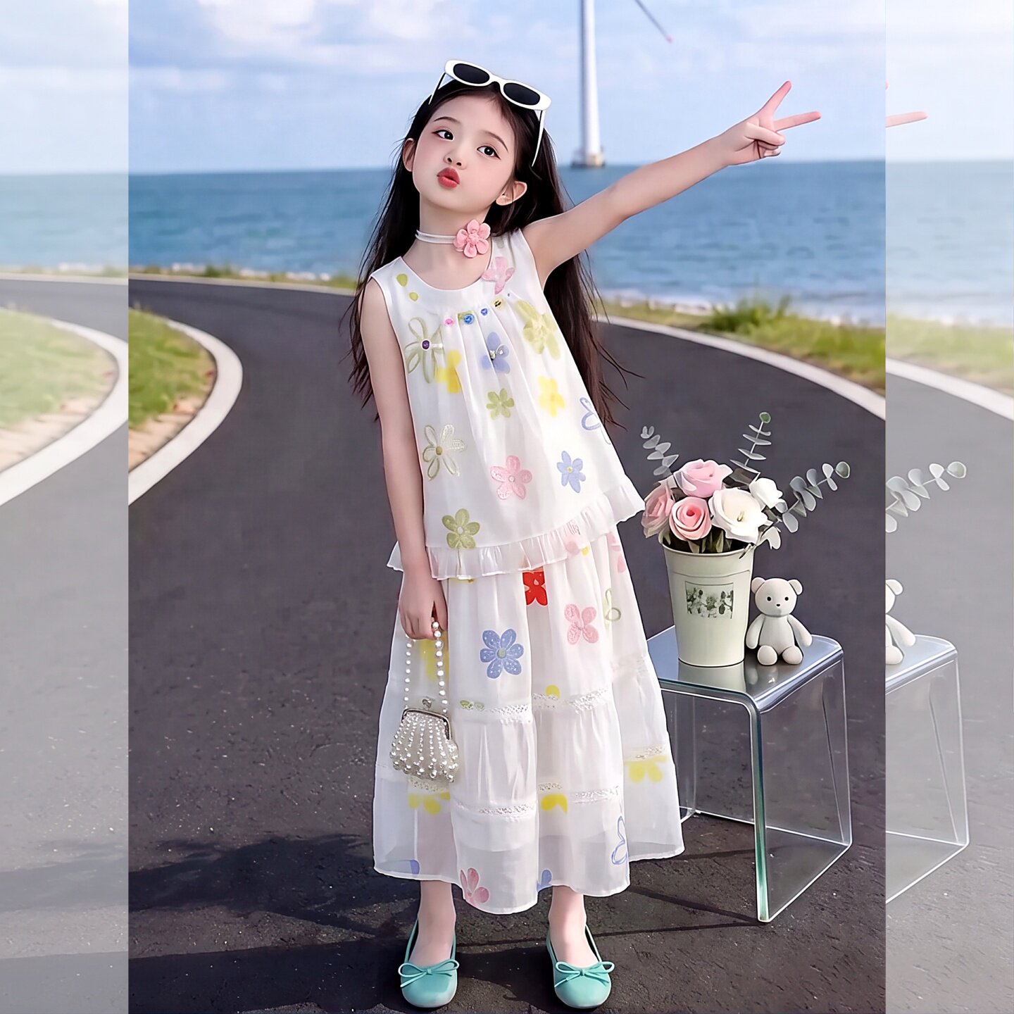 女式大童初中生裙子夏季2026新款