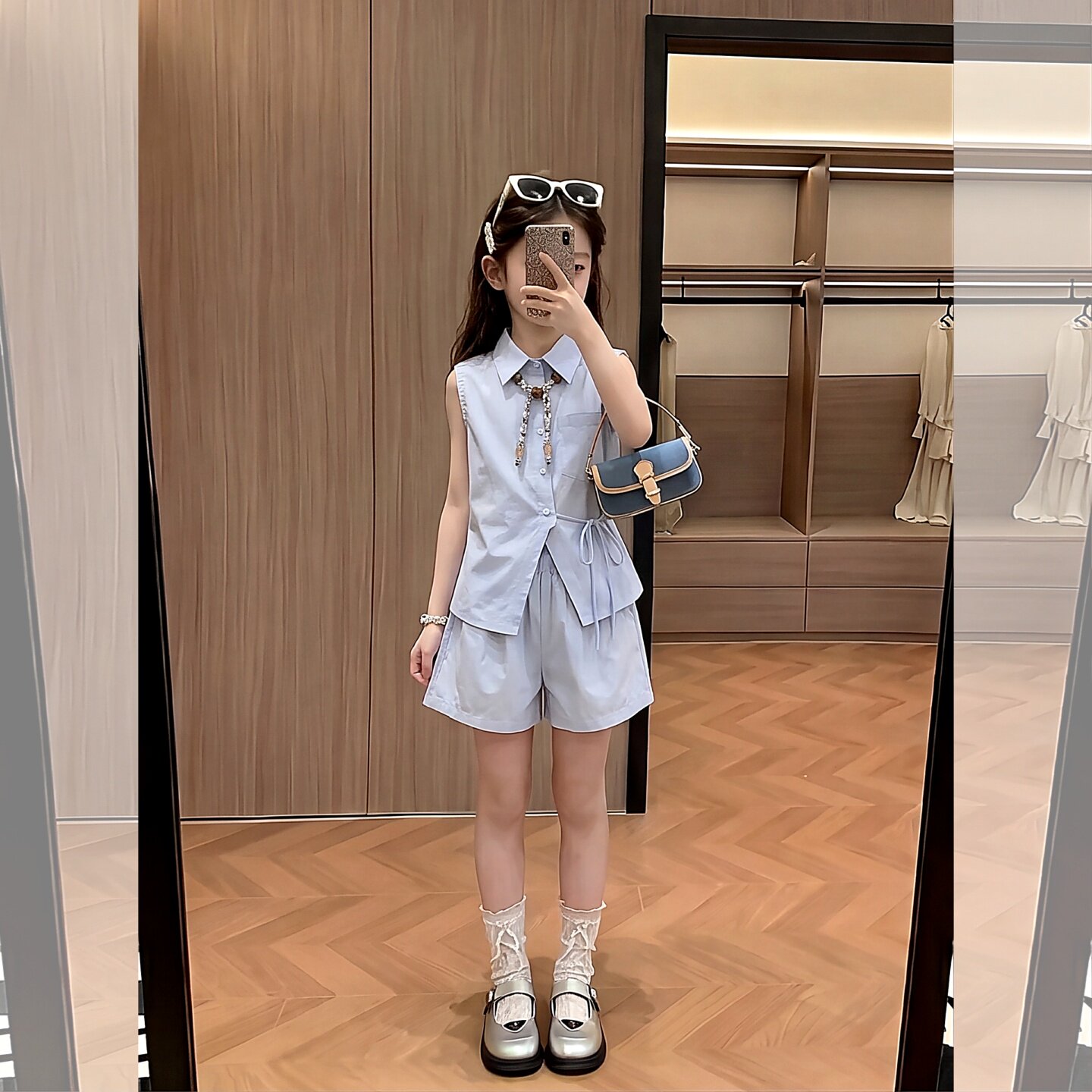 女童夏套装2026新款儿童巨好看女