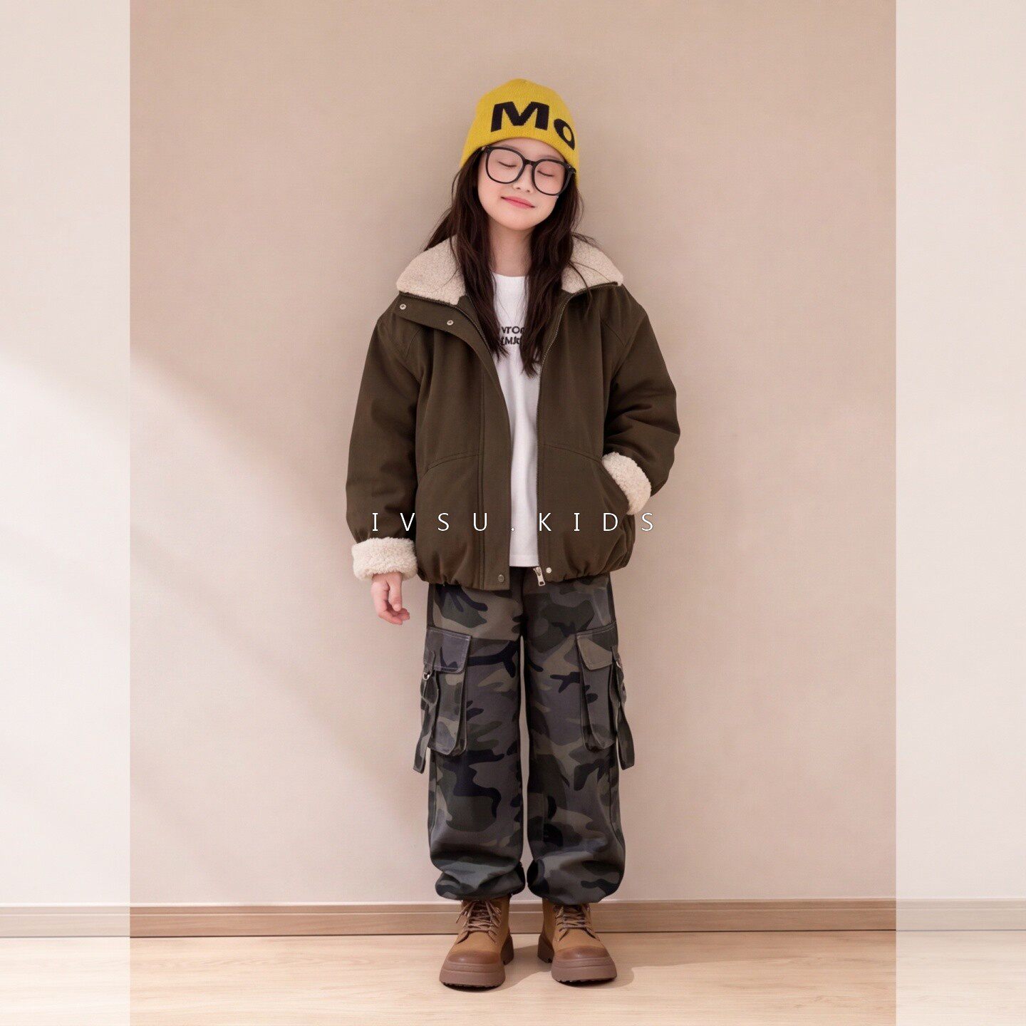 女童冬季加绒外套2026新款女大童