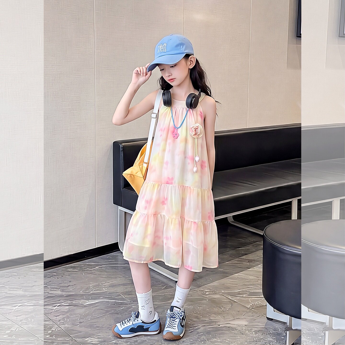 女童连衣裙夏季2026新款儿童洋气