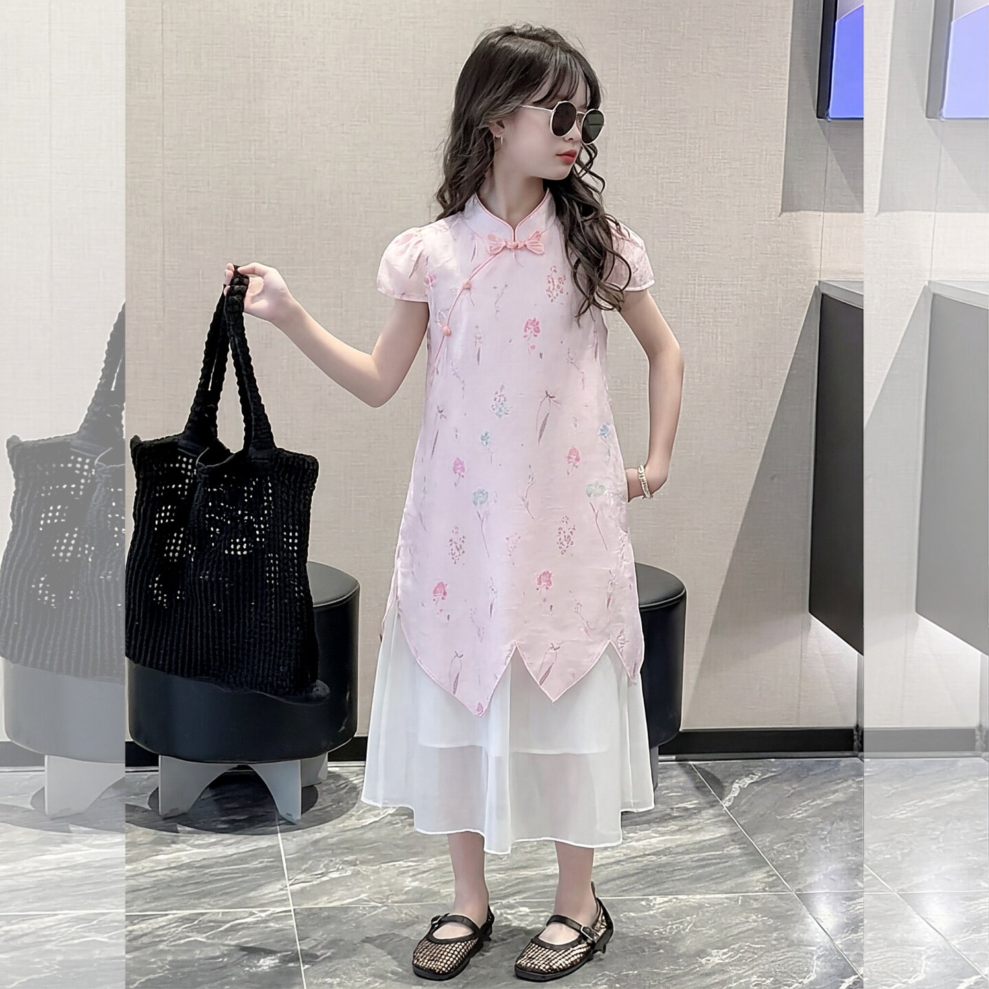 女童汉服夏季2026新款中大儿童古