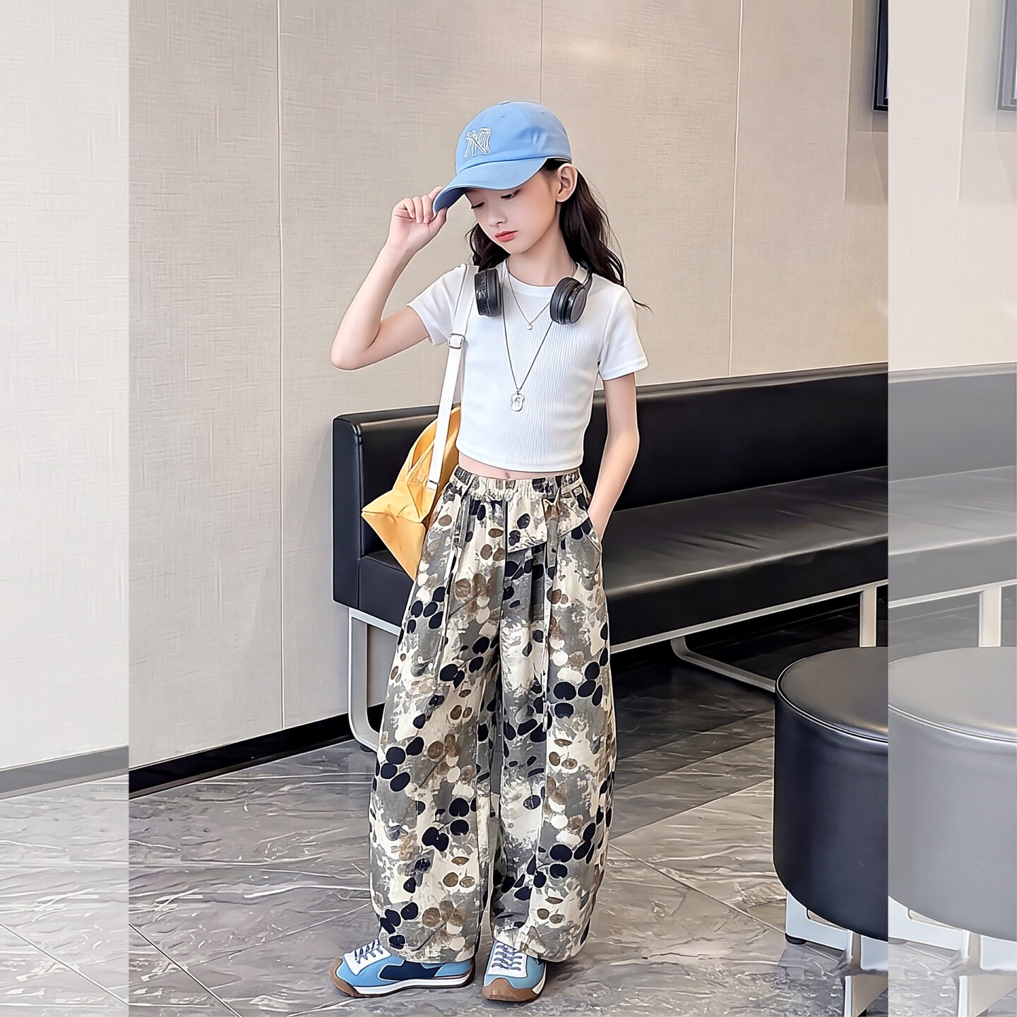 女童裤子夏薄款2026新款今年流行