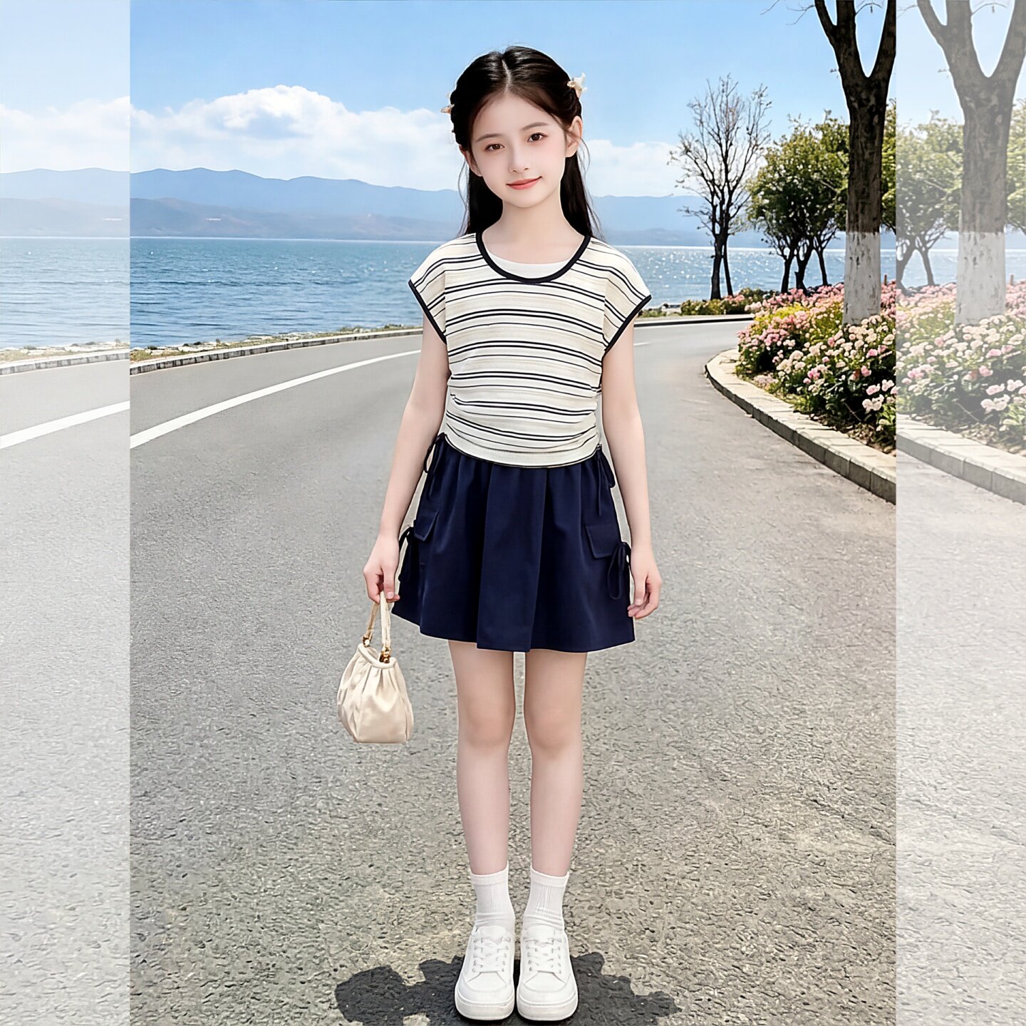 女童夏装裙子套装2026新款两件套