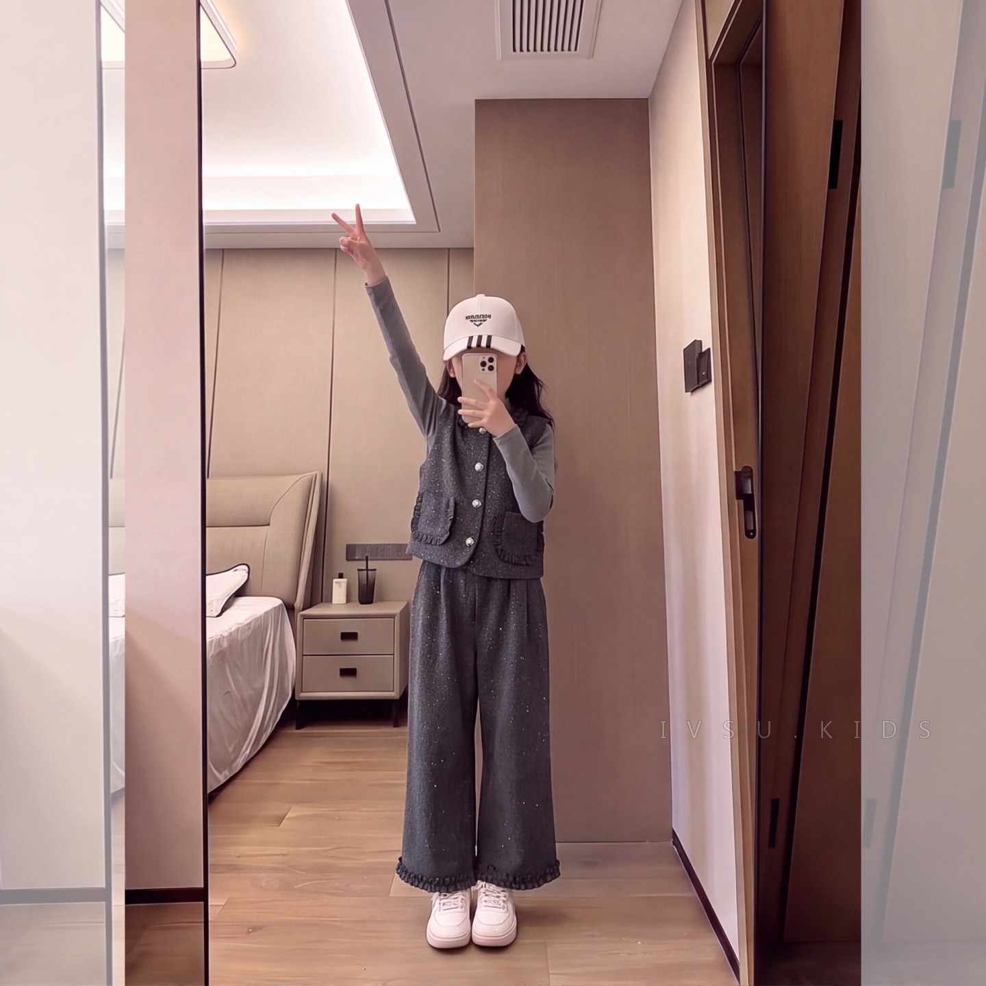 女童小香风套装秋季2026新款儿童
