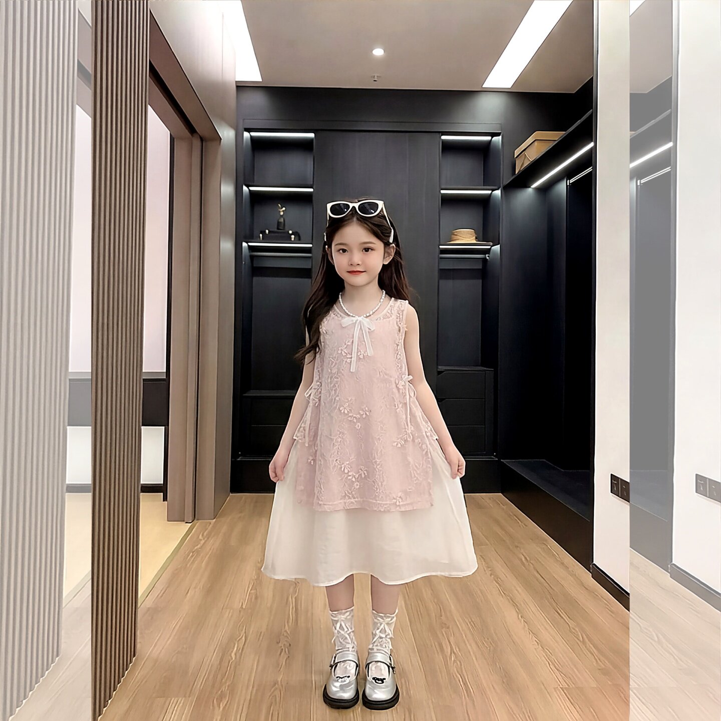 女童夏季连衣裙2026新款女孩大童