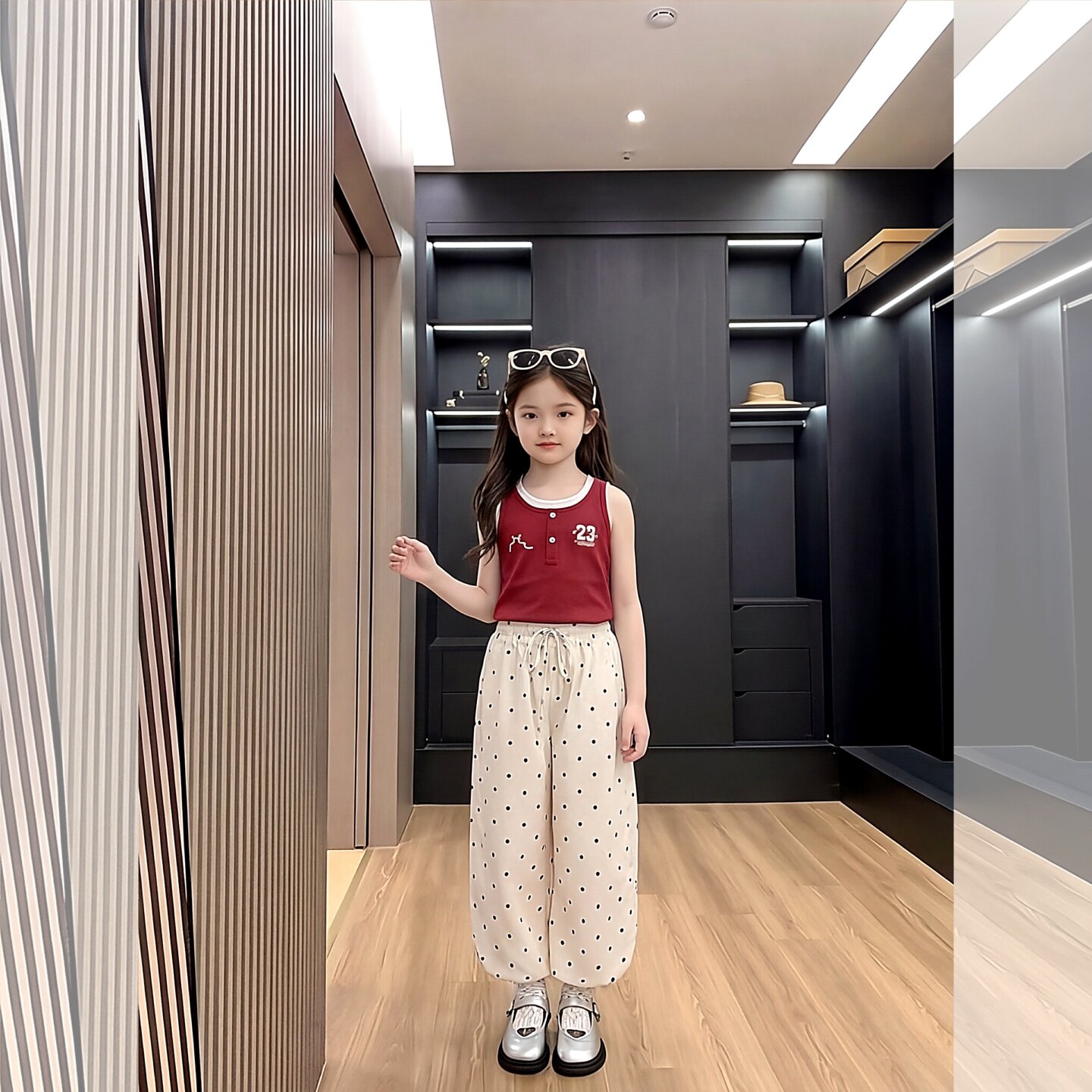 女童超好看薄裤子2026新款儿童冰