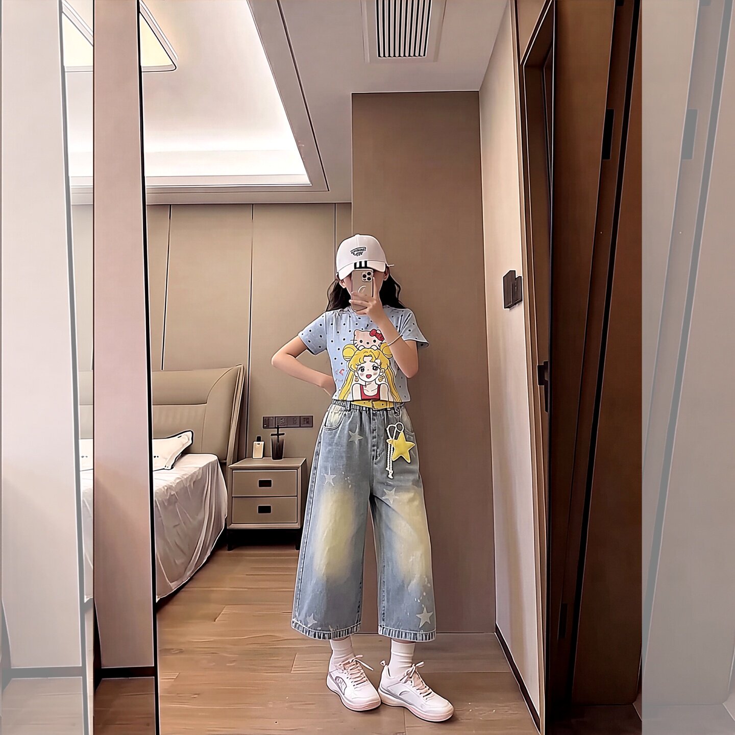 女童套装夏装2026新款潮酷儿童夏