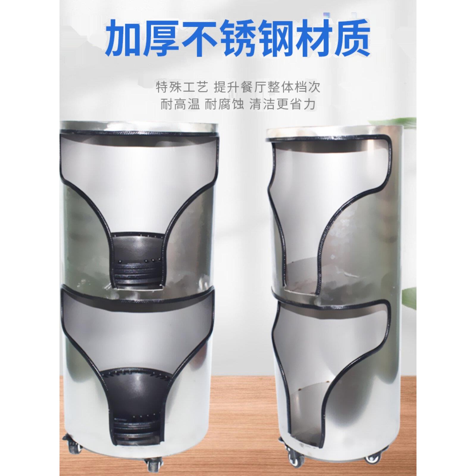 烤盘推车提篮烤网桶烤盘架烤网篦子桶提炭提碳箱烤肉店提烤盘工具