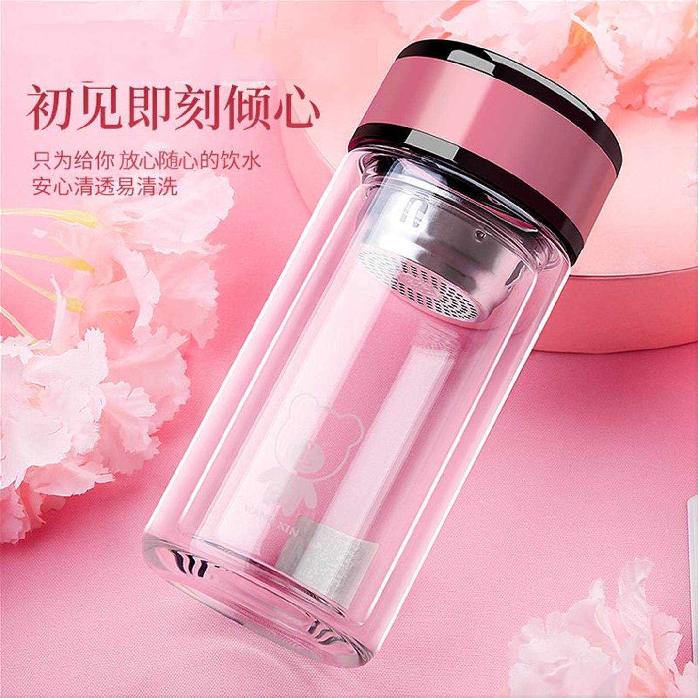 韩版学生可爱保温杯双层家