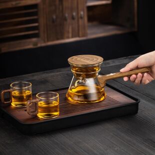 新款耐高温茶杯磁吸男女茶壶飘逸杯茶水家用一键通用杯泡分离2026