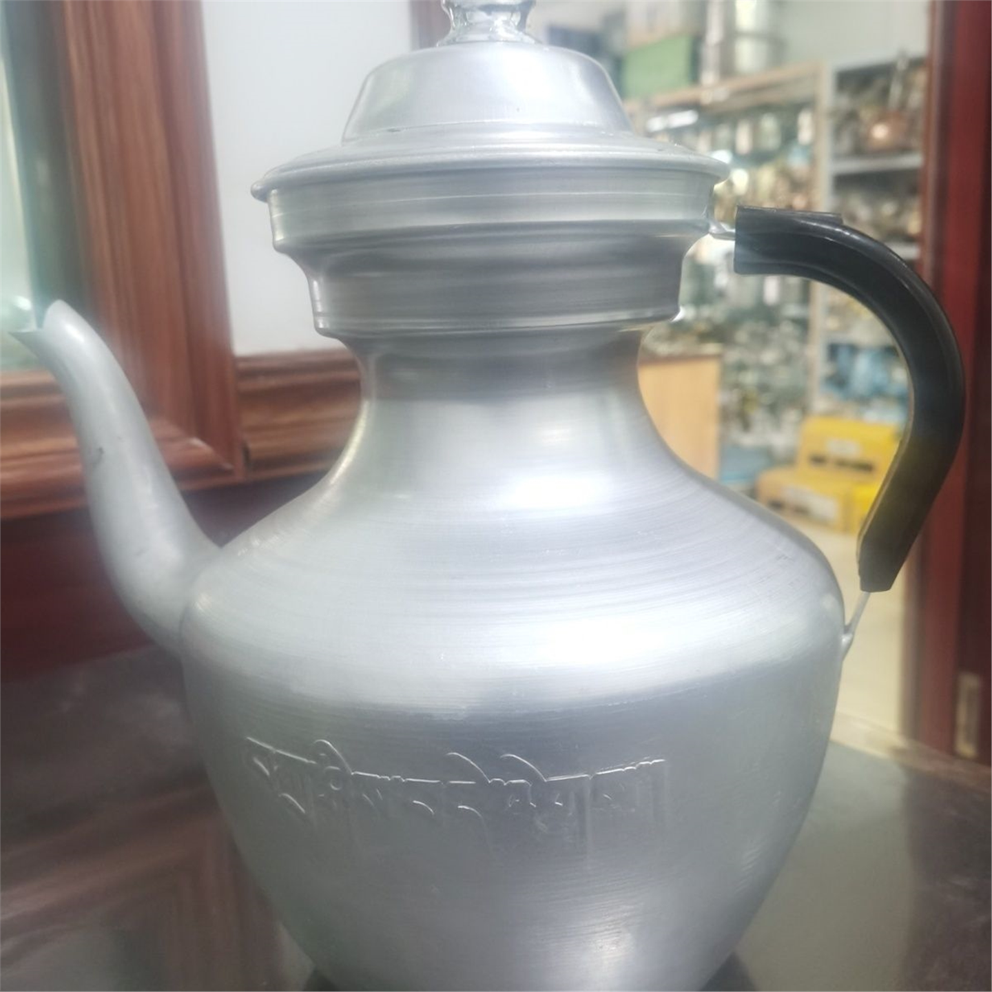 铝制胶把酥油壶防烫简约茶