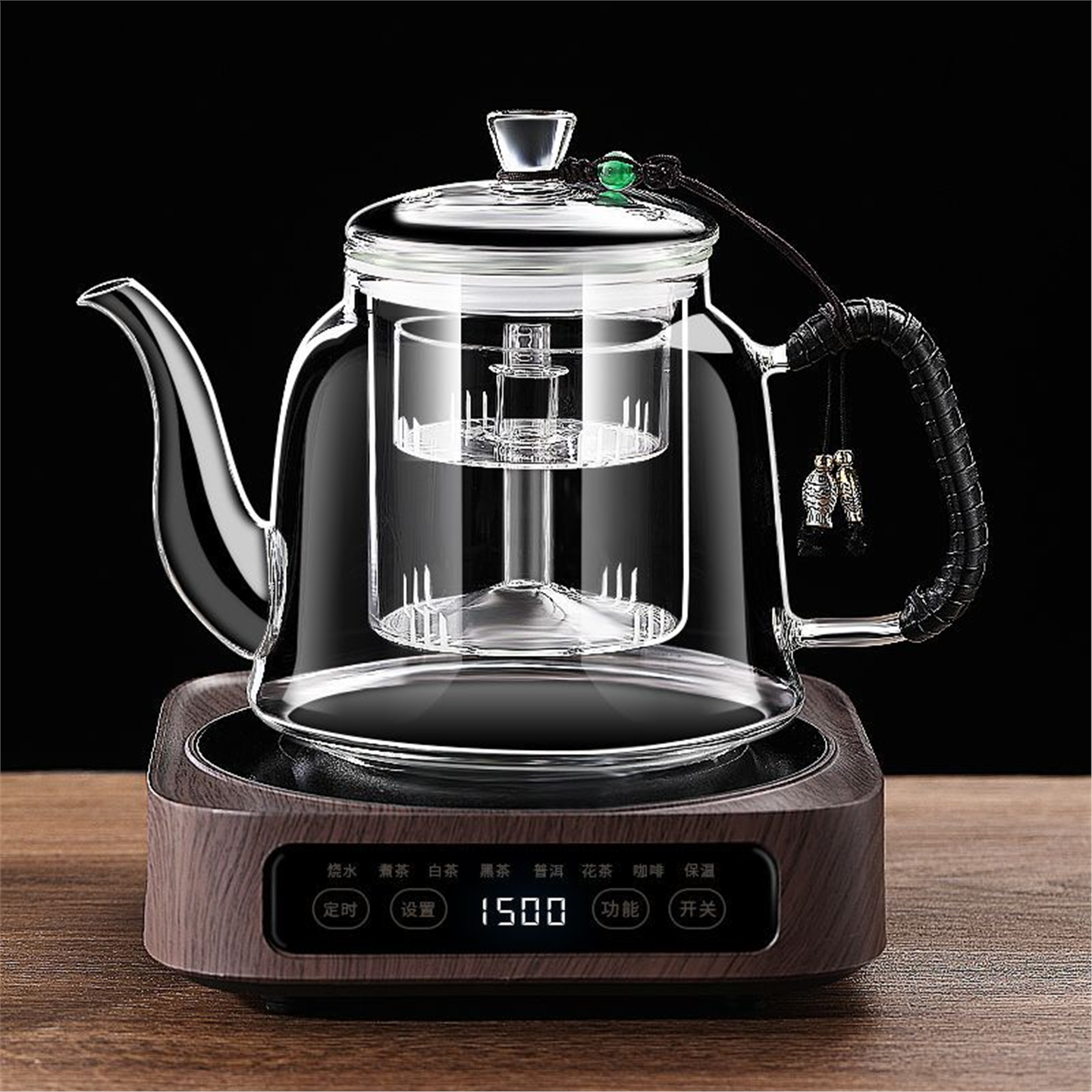 耐高温陶炉新款煮茶茶壶烧家茶具用电水壶蒸煮2026器玻璃套装一体